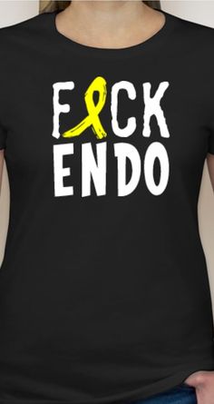 F&CK Endo Endometriosis Awareness Ladies by CauseAndEffectTees, $18.00 Endo Awareness, Endo Diet, Invisible Illness, Awareness Shirt, Surgery, Handmade Gift