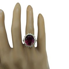 Stamped: 14K Total Ring Weight: 6.1 Grams Tourmaline Weight 8.23 Carat (13.60x11.70 Millimeters)Diamond Weight: 1.05 carat (F-G Color, VS2-SI1 Clarity )Face Measures: 19.00x16.50 Millimeter SKU: [600772] Gia Certified Tourmaline Rings For Formal Occasions, Formal Oval Tourmaline Ruby Ring, Oval Tourmaline Ruby Ring For Formal Occasions, Formal Oval Ruby Ring With Tourmaline, Oval Sapphire Tourmaline Ring For Formal Occasions, Formal Oval Sapphire Ring With Tourmaline, Oval Tourmaline Ring For Formal Occasions, Oval Tourmaline Gemstones For Formal Occasions, Formal Oval Tourmaline Ring