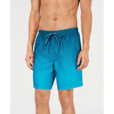 Freshen Your Swim Look In These Trunks From Calvin Klein, In A Rich Gradient For Distinctive Style. An Adjustable Waist Lets You Perfect The Fit. Blue Short Leg Swim Trunks For Beach, Calvin Klein Blue Swimwear For Summer, Blue Short Leg Swimwear For Summer, Blue Short-leg Swimwear For Summer, Blue Short Leg Bottoms For Beach Season, Casual Turquoise Bottoms For Beach Season, Blue Beachwear Bottoms In Short Length, Blue Short-length Beachwear Bottoms, Blue Short Length Beachwear Bottoms