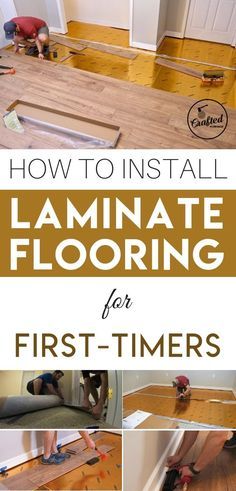 how to install laminate flooring for first - timers