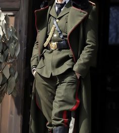 Fancy Male Outfits Aesthetic, Russian Aesthetic Outfit Men, Pilot Outfit Man, Historical Outfits Men, Ww1 Russian Uniform, Vintage Military Aesthetic, Army Core Outfits, General Aesthetic Army, Army Uniform Aesthetic