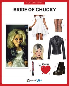 the costume guide for bride of chucky