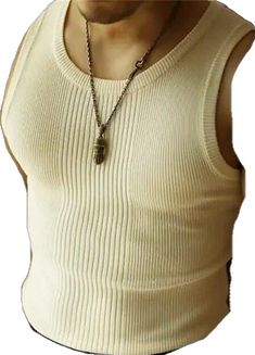 Cheap Tank Tops, Sleeveless Outfit, Tops Online, Men's Tank, Knit Tees, Online Tops, Vertical Stripes, Sleeveless Shirt, Vest Top