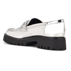 Garren Lug Sole Loafers Flat Synthetic Loafers With Lug Sole, Flat Slip-on Loafers With Lug Sole, Classic Slip-on Loafers With Lug Sole, 90s Punk Rock, Luxury Slip-on Platform Loafers With Lug Sole, Luxury Slip-on Loafers With Lug Sole, Punk Rock Style, 90s Punk, Punk Rock Fashion