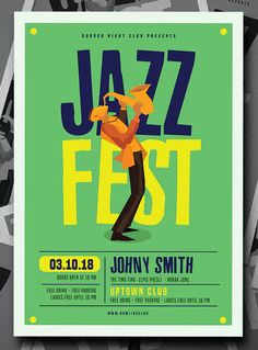 a poster for the jazz fest