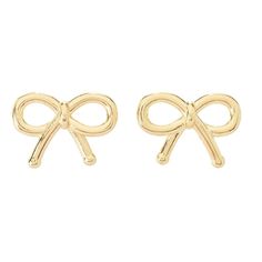 The bow is traditionally seen as a symbol of love, representing affection, desire and attachment. Handcrafted in Italy, these elegant Stefano Oro bow stud earrings will look simply lovely on your lobes. The pretty pair is finely crafted in 14K yellow gold with a polished finish that offers across-the-room shine. They safely secure with post butterfly backs. They're perfect for any time wear, whenever you want to frame your face with a touch of golden gleam. Your lobes will thank you. Everyday Wear Jewelry, Expensive Diamond, Heavy Earrings, Shepherds Hook, Symbol Of Love, Natural Shades, Simply Lovely, Gold Polish, Pure Gold