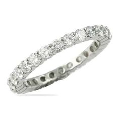 a white gold diamond wedding ring