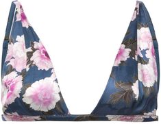 Fleur Du Mal floral print built-up bra #Sponsored , #ad, #Mal#Du#Fleur Country Fashion Women, S Hook, Pink Silk, Floral Lace