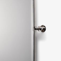 an open door with a handle on it