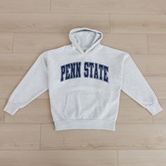 Bring the energy of the game to your wardrobe with our Penn State Nittany Lions oversized premium weight hoodie with ribbed cuff and waistband. Be the ultimate Penn State Nittany Lions fan with this versatile and trendy item. Sporty Athletic Heather Hoodie For Sports, Sports Event Hoodie Activewear, Oversized Gray Sporty Activewear, Sporty Athletic Heather Hoodie For Workout, Sporty Hoodie For Sports Events, Oversized Sporty Sweats For Gym, Athletic Heather Hoodie For Sports Season, Athletic Heather Hoodie For Sports, Sportswear Hoodie In Athletic Heather For Sports Season