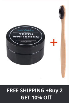 Coconut Charcoal Teeth Whitening Powder. FREE SHIPPING +Buy 2  
GET 10% Off