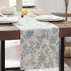 PRICES MAY VARY. Spring Table Decor: Elevate your dining table with JINCHAN farmhouse table runner with linen blend fabric. It will make your table full of life and with a refined style. Vintage Floral Print: The graceful flower motif pops against the beige background, making this table runner complement various decor themes, adding a touch of eerie charm. Durable Fabric: Crafted from premium flax blend fabric, this floral table runner offers a lightweight texture while maintaining easy care and Kitchen Table Runner, Linen Table Runners, Modern Table Runners, Spring Table Runner, Spring Table Decor, Farmhouse Table Runners, How To Make Decorations, Burlap Table, Vintage Floral Design