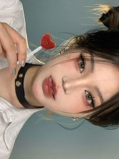 How To Do A Hijab, Makeup Tone Cam, Red Soft Makeup, Hot Makeup Ideas, Street Makeup Look, Red Douyin Makeup, Makeup Ideas Korean, Easy Cute Makeup, Babydoll Makeup