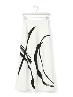 zoom producto Modern Lined Skirt, Modern Lined Pencil Skirt, Modern Stretch Pencil Skirt, Xo Print, Crepe Skirt, Crepe Skirts, Work Suits, Printed Midi Skirt, Latest Shoes