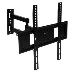 a large black tv wall mount