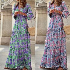 New Temperament V-neck Bohemian Print Swing Dress




CM Fall Chic, Urban Fashion Women, Bohemian Print, Large Dress, Floral Print Maxi, Spring Outfits Women, Boho Print, Long Sleeve Midi, Boho Maxi Dress