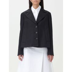 Spring/Summer 2024 Marni Jacket Woman Black Size Type: It Sku: Gig-Gima0252u0tcx28 ~ 00n99 Welcome To The Official Luosophy Poshmark Closet! Luosophy Is A Luxury Brand Reselling Company Founded In San Diego, Ca From 2016. All Our Products Are Imported From Italy And Sold In The Usa. We Do Our Best To Provide High Fashion, Luxury Items At Affordable Prices. We Guarantee All Our Products Are 100% Authentic. Shop With Us And You Will Forget About Shopping At Department Or Brand Name Stores. Our Pri Spring Black Blazer With Concealed Placket, Black Blazer With Concealed Placket For Spring, Tailored Spring Blazer With Concealed Front Fastening, Modern Black Spring Blazer, Black Spring Outerwear With Concealed Placket, Black Outerwear With Concealed Placket For Spring, Spring Black Outerwear With Hidden Button Closure, Black Outerwear With Hidden Button Closure For Spring, Spring Summer 2024