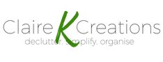 the logo for claire k creations