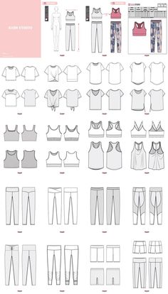 the basic sewing pattern for women's tops and pants