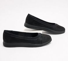 From this season to the next, these slip-on flats are easy to pop on and off for a flexible next step forward. From Clarks Footwear. Slip-on Ballet Flats With Textured Sole, Casual Slip-resistant Ballet Flats, Slip-on Slip-resistant Flats, Slip-resistant Slip-on Flats, Casual Slip-on Ballet Flats With Arch Support, Casual Ballet Flats With Arch Support, Spring Slip-on Slip-resistant Flats, Ballet Flats With Textured Sole And Slip-on Fit, Stretch Slip-on Flats