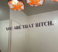 You Are That Bitch Reusable Renter-friendly Mirror Decal - Etsy Mirror Decals, Mirror Decal, Lash Room, Future Apartment Decor, Good Quotes For Instagram, Future Apartment, Apartment Decor Inspiration, First Apartment, Renter Friendly