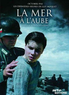 the movie poster for la amer a l'aube, starring in french and english