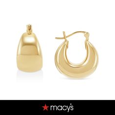 Oval Hoop Earrings, Jewelry Repair, Online Jewelry, Gold Jewelry, Jewelry Watches, Pick Up, In Store, Fine Jewelry, Buy Online