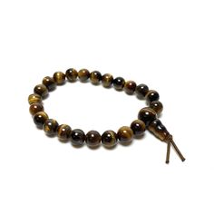 900TE Tigers Eye Bracelet Power Bracelet Crystals Spiritual Everyday Rosary Bracelet With Round Beads, Everyday Spiritual Rosary Bracelet With 8mm Beads, Spiritual Rosary Bracelet With 8mm Beads For Everyday, Spiritual Brown Gemstone Beads Bracelets, Spiritual Brown Bracelets With Gemstone Beads, Spiritual 8mm Beads Jewelry For Everyday, Spiritual Everyday Beaded Bracelets, Everyday Spiritual Beaded Bracelets, Everyday Rosary Bracelet With 8mm Beads