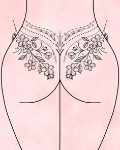 Floral Back Tattoos, Tattoo Design Book, Spine Tattoos, Elegant Tattoos, Dope Tattoos, Simplistic Tattoos