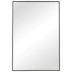 a square mirror on a white background