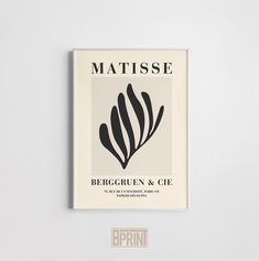 the cover of mattissee's catalogue for berggreuen & cie