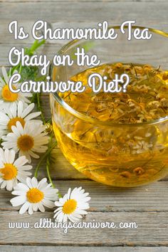 Chamomile tea is a plant-based drink and, therefore, is not part of a strict carnivore diet. However, many people who follows the carnivore diet would also give up addictive substances such as tea, coffee, and alcohol and switch to non-caffeinated and non-alcoholic drinks such as chamomile tea. Check out our discussion on the nutritional and anti-nutrient contents of chamomile tea and whether it’s okay to still consume them on a meat-based diet in our latest post. Carnivore Drinks, Strict Carnivore Diet, Coffee And Alcohol, The Carnivore Diet, Carnivore Diet, Rooibos Tea, Chamomile Tea, Non Alcoholic Drinks, Herbal Tea