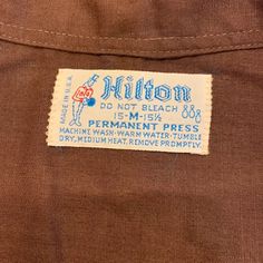 Size: US M Color: Brown Condition: Gently used Measurements: All measurements are approximate Chest 21 in 53.3 cm Length 27 in 68.6 cm Shoulders 7 in 17.8 cm Sleeve Length 9 in 22.9 cm Bowling Shirt, Bowling Shirts, Free Giveaway, Vintage 1950s, Bowling, Vintage House, Sleeve Length, Color