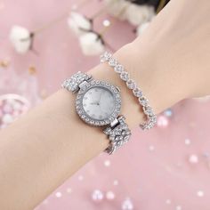 😊If you are not satisfied within 30 days, you can return it for free. 🍭Fast refund>>100% Money Back Guarantee. 💯Payments Via PayPal® and CreditCard. 🚢Shipping>>Worldwide Express Shipping Available. Encounter at a certain moment, shining in every moment.This stylish watch subtly stands out from the crowd. Imported and constructed with Japanese quartz movement to ensure accurate timing.💐[Adjustable Buckle Design] Our jewelry offers an irresistible beauty and timeless style. Moreover, solid bu Silver Diamond Watch With Bracelet Strap As Gift, Stainless Steel Round Diamond Watch As Gift, Round Stainless Steel Diamond Watch As Gift, Gift Round Stainless Steel Diamond Watch, Gift Stainless Steel Round Diamond Watch, Bracelet Gift Box, Country Rings, Watch Bracelet, Stylish Watches