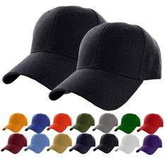 PRICES MAY VARY. DON’T CONFUSE WITH OTHER CAPS. ORIGINAL IS BY RBMelchi. CHECK BEFORE MAKING AN ORDER. 2 PACKS AND BLACK COLOR – Set of 2 with reasonable prices and black ADJUSTABLE SIZE BACK CLOSURE - Adjust by back closure to make custom fit to your head and give you maximum comfort TO BE SAFE FROM THE SUN – The wide, curved brim and polyester fabric work together to keep your head cool UNISEX DESIGN FOR MEN AND WOMEN WITH BLACK COLOR- Simple and classic design, adjustable size for unisex ADJU Cheap Red Casual Baseball Cap, Cheap Snapback Baseball Cap For Fan Gear, Cheap Red Baseball Cap For Fan Gear, Cheap Hats For Baseball Season Fan Gear, Cheap Baseball Season Fan Gear Cap, Cheap Snapback Baseball Cap For Fans, Cheap Fan Gear Snapback Hat With Flat Bill, Cheap Adjustable Trucker Hat For Fan Gear, Cheap Snapback Sports Fan Hat