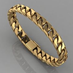 This is custom order. Bespoke, 3D CAD model design, Handmade to fit.  Modern Miami Cuban link Solid Gold Abstract Bracelet.  (three different stiles is available) Let me know which one you like.  18k. Yellow Gold weight: Approximately=  53dwt Platinum 950.= 70dwt  Links Dimensions: 10x8 mm. Bracelet length: 8 inches. Or any could be done.  For custom orders different metals, sizes or models is available.    Any Gold available (White, Rose or Yellow) 18k. 14k., Platinum 950.  Palladium or Sterlin Braslet Gold For Men, Mens Bracelet Gold Jewelry, Man Gold Bracelet Design, Modern Miami, Gold Necklace For Men, Solid Gold Bracelet, Mens Gold Jewelry, Miami Cuban Link, Jewelry Bracelets Gold