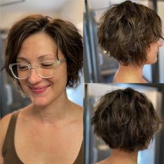 Popular Short Shaggy Bob Short Shaggy Bob, Short Shaggy Haircuts, Textured Haircut, Fine Straight Hair, Shaggy Bob