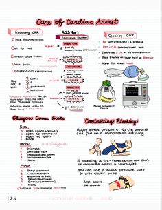 Nursing school notes about ACLS and emergency care Study Sheet, Nursing Cheat Sheet, Nursing School Inspiration, Nurse Tips, Nursing Cheat, Health Notes