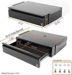 an image of a drawer with measurements