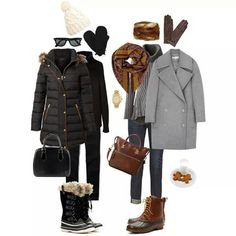 Snow Boots Outfit, Neutral Coat, Snow Style, Winter Mode Outfits, Trendy Winter Fashion, Cold Fashion, Winter Travel Outfit, Winter Outfits Cold, Snow Outfit