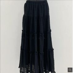 Mqtime White Black Long Skirts Womens Pleated Skirt Summer Korean Casual High Waist High Low Ruched Ruffle Skirts rok size length(cm) waist(cm) one size 85 60-80 Flowy Tiered Skirt In Solid Color, Flowy Solid Color Tiered Skirt, Cotton Tiered Skirt With Solid Color, Cotton Tiered Skirt In Solid Color, Long Pleated Vacation Skirt, Pleated Long Skirt For Vacation, Pleated Tiered Skirt For The Beach, Pleated Tiered Skirt For Beach, Pleated Tiered Beach Skirt