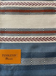 Mojave River Twill - Pendleton by Sunbrella - Your Western Decor Pendleton Fabric Upholstery, Pendleton Fabric Riverhousemt, Pendelton Blankets Pendleton Woolen Mills, Navajo Fabric, Navajo Blanket Pendleton Woolen Mills, Southwest Fabric, Vintage Pendelton Blankets, Pendleton Fabric, Dry Desert