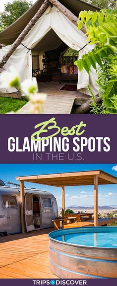 the best glamping spots in the us