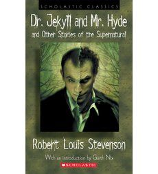 the book cover for dr jekyll and mr hyde and other stories of the supernatural