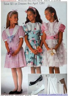 90s Catalog, 1990s Clothes, 90s Kids Fashion, Kids Catalogs, 80s Shoes, 90s Stuff, Princess Fairytale, Vintage Childrens Clothing, Christmas Pageant