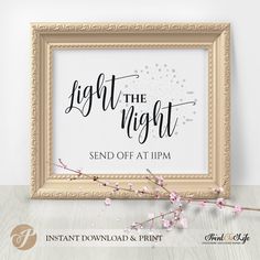 Wedding Sparklers Sign / Light the night / Sparkler Send Off / Wedding Lantern Sign / Editable PDF Template / Instant Download / Printolife Purchase this listing for a Wedding Sparkler Sign, Light the Night, Sparkler Send Off, Wedding Lantern Sign, is an editable PDF template for Instant Download, for home printing or at your local copy shop. The file is available instantly after your payment is complete. — WHAT YOU GET – “Light the night” EDITABLE, PDF Template 8″x10″ (1 per 8 Wedding Lantern, Fondant Wedding Cakes, Celestial Wedding, Wedding Lanterns, Stationery Printing