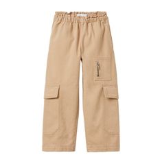 Zara Girls Cargo Pants With Zip Nwt Size 7 Yrs Waist 10 Inch Hip 16 Inch Rise 9 Inch Inseam 18.5 Inch Cargo Trousers With Elastic Waistband. Combined Patch Pockets With Flaps And Zippers. Light Tan | 6602/288 Caro Pants, Stylish Boy Clothes, Girls Cargo Pants, Linen Culottes, Trousers For Girls, Sporty Leggings, Cargo Jumpsuit, Legging Sport, Zara Girl