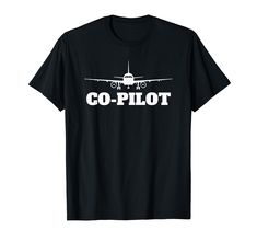 PRICES MAY VARY. This funny pilot clothing perfect for aviation airplane lover. Great gift for pilots. Perfect pilots birthday, for grandpa, dad, mom, fathers day, mothers day or Christmas present. Pilot Co-Pilot Moments People who love national aviation day, retro airplanes owner, vintage aviation school, aircraft, humor, favourite co-pilot clothes are sure to love this aviation airplane product apparel Lightweight, Classic fit, Double-needle sleeve and bottom hem Pilot Clothing, Aviation School, National Aviation Day, Pilots Birthday, Funny Pilot, Pilot T Shirt, Airplane Flying, Pilot Gifts, Vintage Aviation