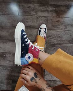 Sepatu Air Jordan, Corduroy Patchwork, Converse Outfits, Stile Casual Chic, Streetwear Mode