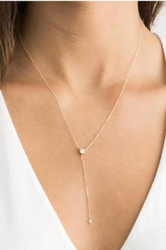 Pendent Design, Plunging Dress, Talisman Necklace, Y Necklace, Stylish Necklace, Neck Chain, Minimal Jewelry, Layering Necklace, Girly Jewelry